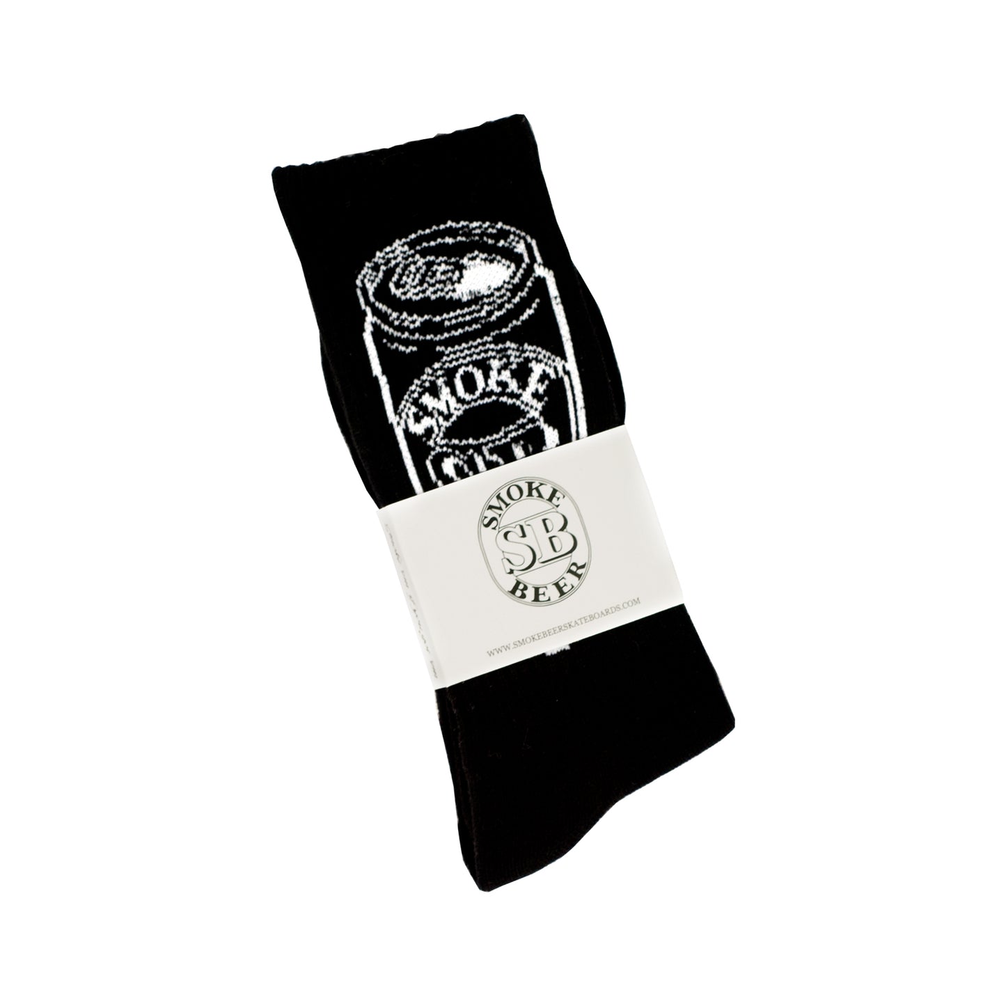 Can Logo Socks - BLACK