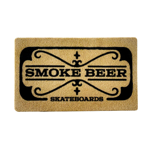 SMOKE BEER LOGO - DOORMAT