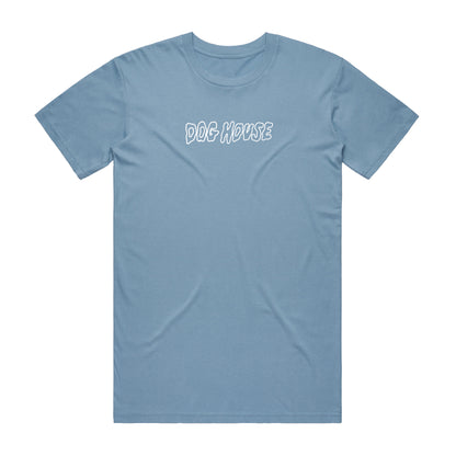 DOG HOUSE - TEE - BLUE