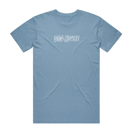 DOG HOUSE - TEE - BLUE