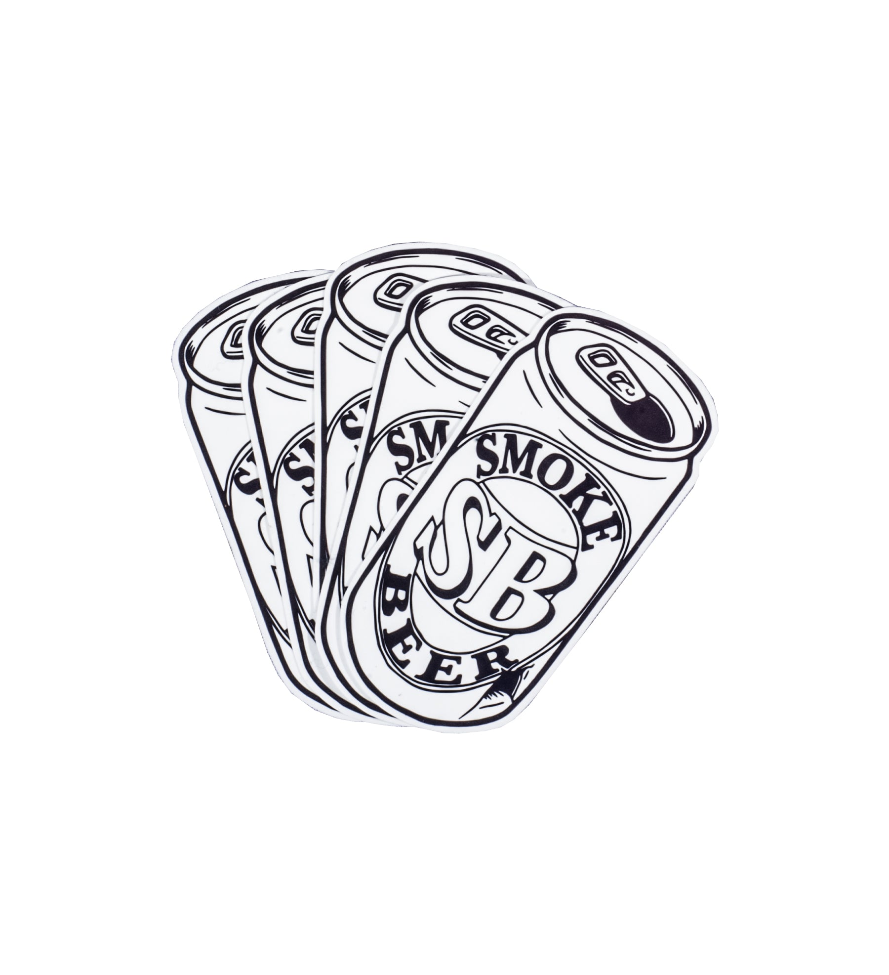 white stickers