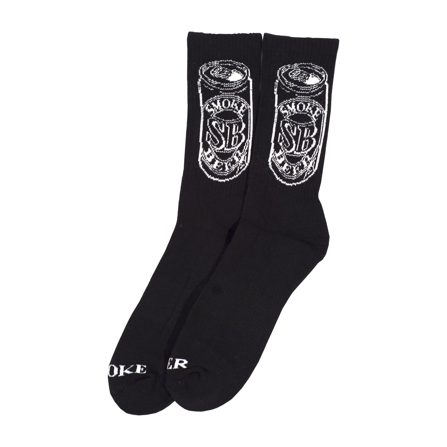 Can Logo Socks - BLACK