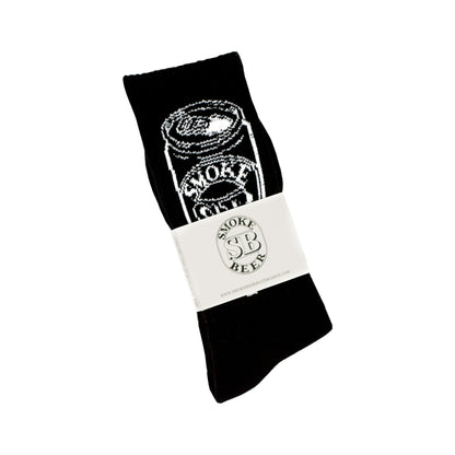 Can Logo Socks - BLACK